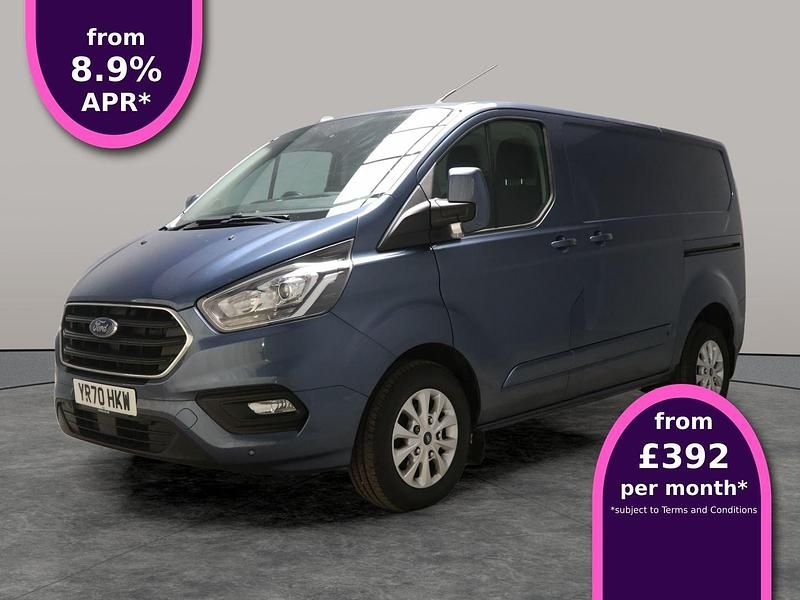 Blue Used 2020 Ford Transit Custom Limited Van | £17,582 (Fair price) - Image 1/3