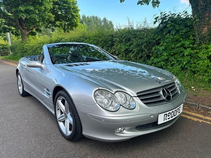 Used Mercedes SL350 2003 Silver Cabriolet