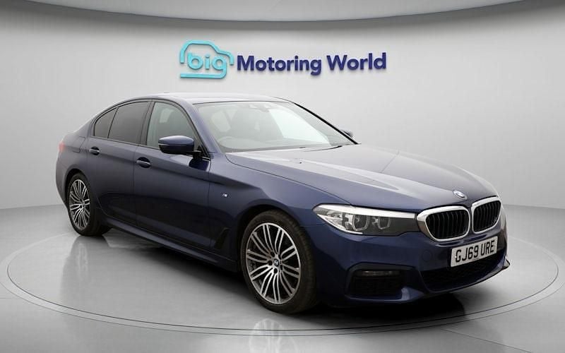 Used BMW 520 M Sport 190 HP (139 kW) 2019 Blue Sedan