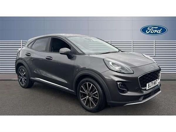 Grey Used 2021 Ford Puma Titanium SUV | £13,625 (Fair price) - Image 1/4