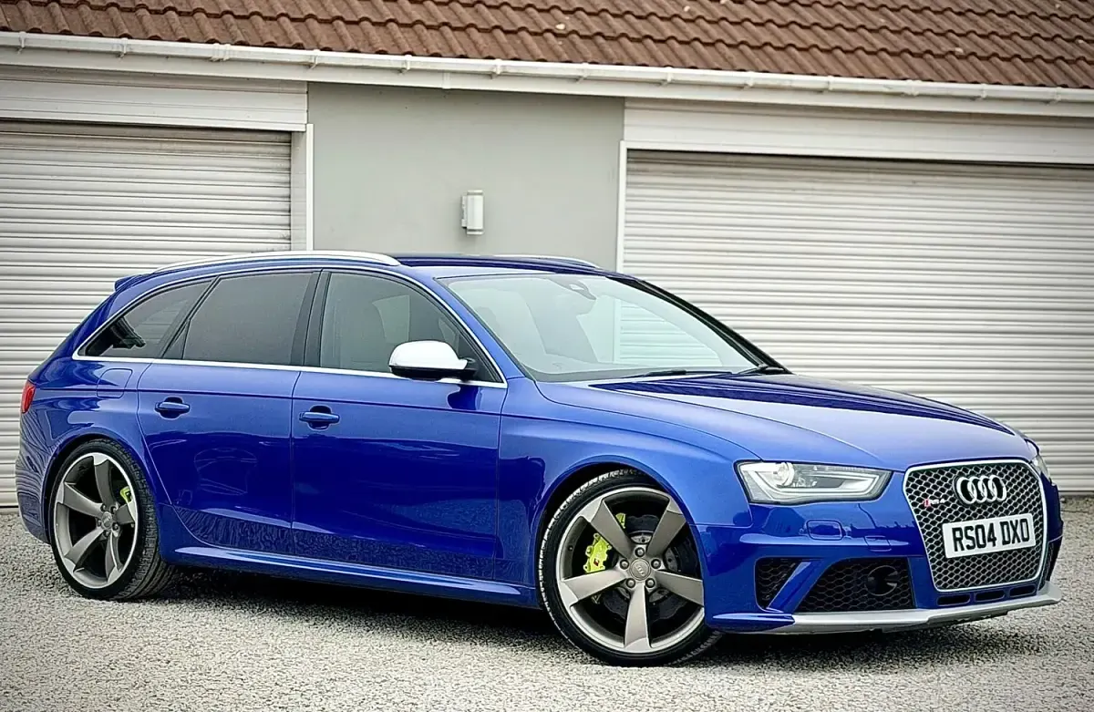 Used Audi RS4 450 HP (330 kW) 2013 Blue Estate