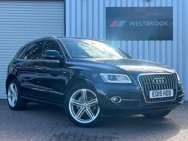 Black Used 2015 Audi Q5 S-line plus SUV | £10,190 (Fair price) - Image 1/3
