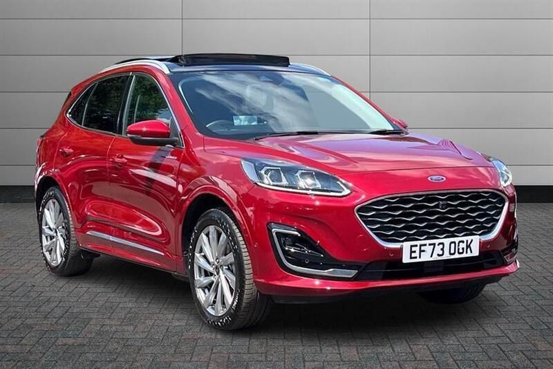 Lucid red Used 2023 Ford Kuga Vignale SUV | £25,795 (Fair price) - Image 1/2