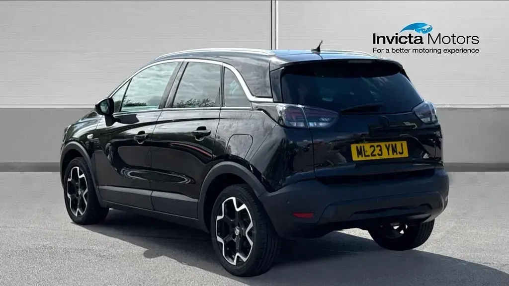 Used Vauxhall Crossland Ultimate 110 HP (80 kW) 2023 Black SUV