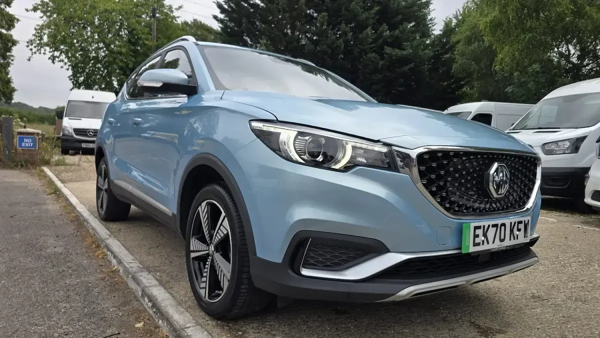 Used MG ZS Exclusive 105 kW (143 HP) 2020 Blue SUV