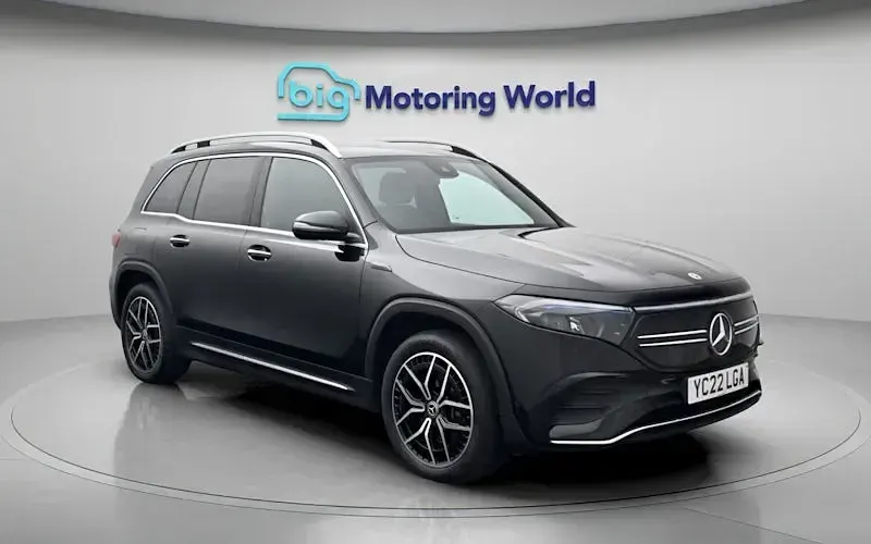 Used Mercedes EQB350 AMG line 214 kW (292 HP) 2022 Black SUV