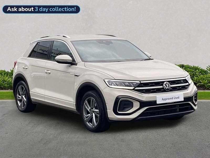 Grey Used 2022 VW T-Roc R-line SUV | £23,762 (Fair price) - Image 1/4