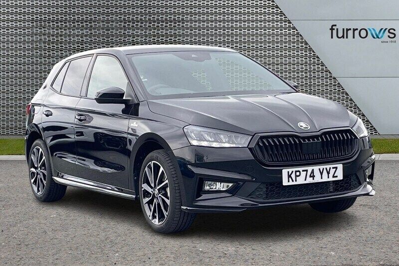 Black Used 2024 Skoda Fabia Monte Carlo Hatchback | £19,995 (Expensive) - Image 1/4