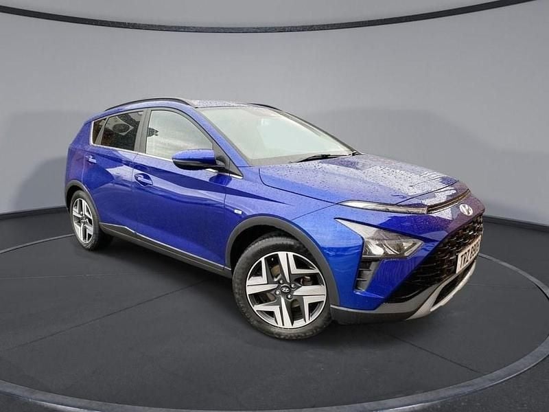 Blue Used 2022 Hyundai Bayon Premium SUV | £12,799 (Fair price) - Image 1/4