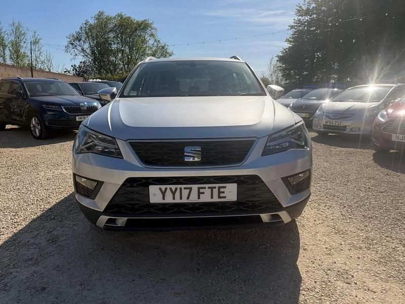 Używany Seat Ateca Ecomotive 115 KM (84 kW) 2017 Srebrny SUV