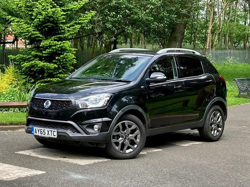 Used Ssangyong (KGM) Korando 2015 Black SUV