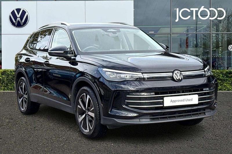 Black Used 2024 VW Tiguan Elegance SUV | £31,864 (A bit pricey) - Image 1/4