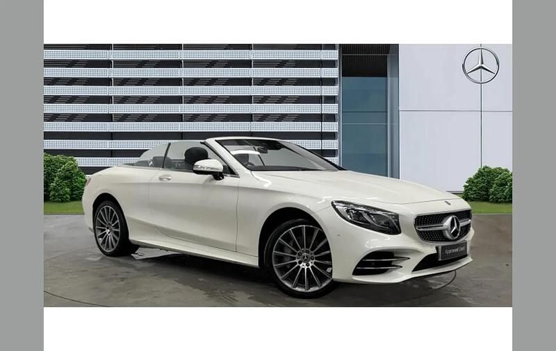 White Used 2018 Mercedes 560 AMG Line Premium Cabriolet | £52,290 - Image 1/4