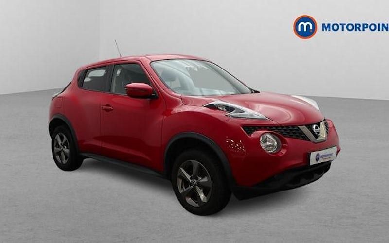 Used Nissan Juke Acenta 113 HP (83 kW) 2019 Red SUV