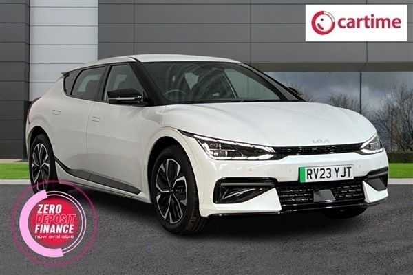 White Used 2023 Kia EV6 3 SUV | £32,700 (Expensive) - Image 1/3