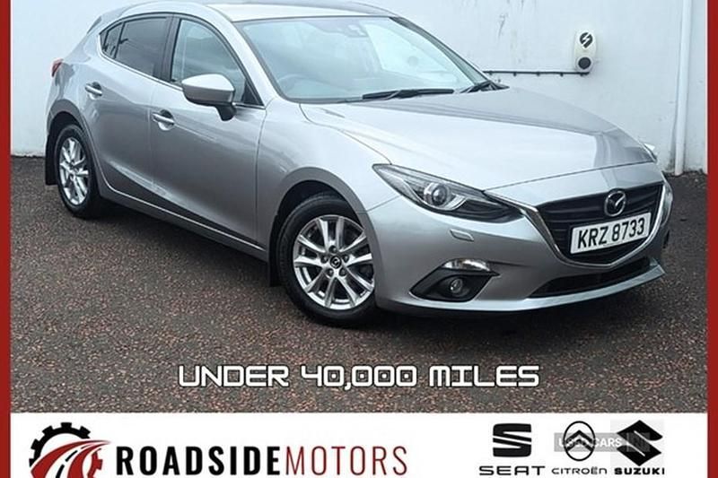 Silver Used 2016 Mazda 3 Hatchback | £8,995 (Fair price) - Image 1/1