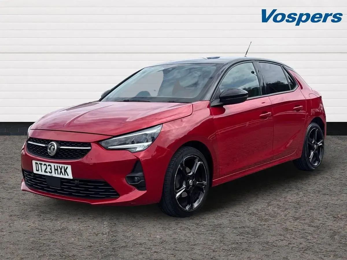 Used Vauxhall Corsa 73 HP (53 kW) 2023 Red Hatchback