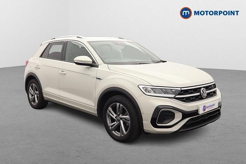 Grey Used 2023 VW T-Roc R-line SUV | £24,149 (Fair price) - Image 1/4