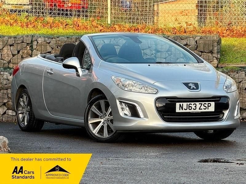 Aluminium silver metallic Used 2013 Peugeot 308 CC Active Cabriolet | £4,500 (Super price) - Image 1/4