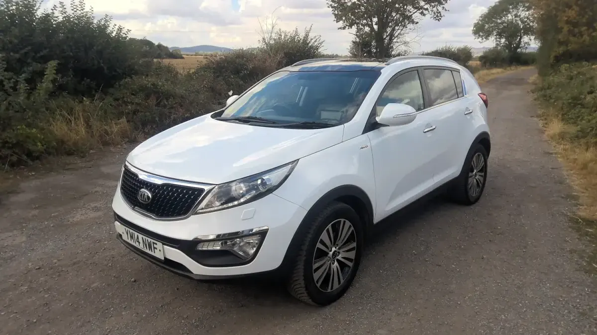 Used Kia Sportage 134 HP (98 kW) 2014 White SUV