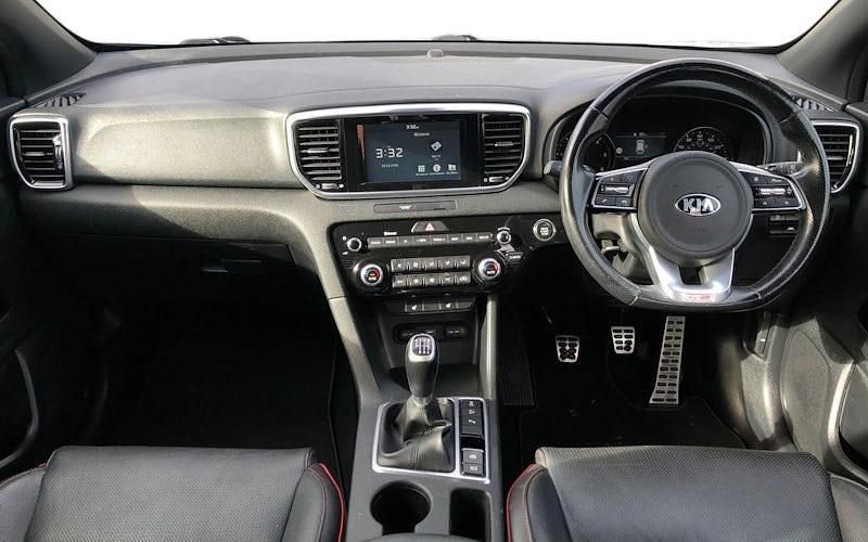 Used Kia Sportage GT-Line 185 HP (136 kW) 2019 Silver SUV