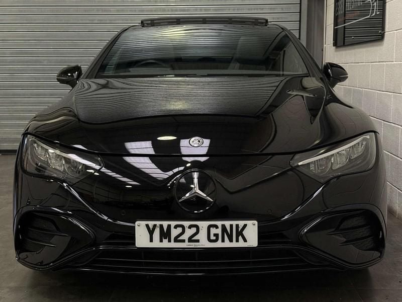 Used Mercedes EQE300 AMG Line Premium 180 kW (245 HP) 2022 Black Sedan