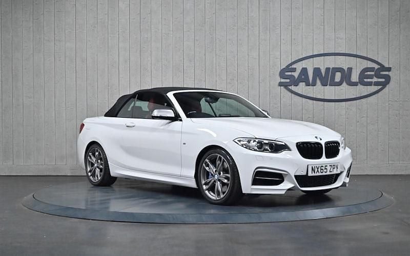 White Used 2015 BMW M235 Comfort Edition Cabriolet | £15,499 (Fair price) - Image 1/4