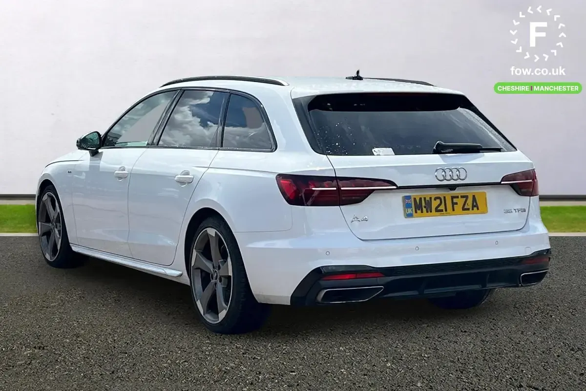Used Audi A4 Black Edition 2021 White Estate