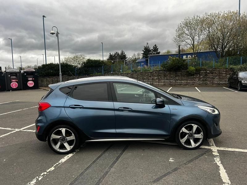 Used Ford Fiesta Active 2018 Blue Hatchback