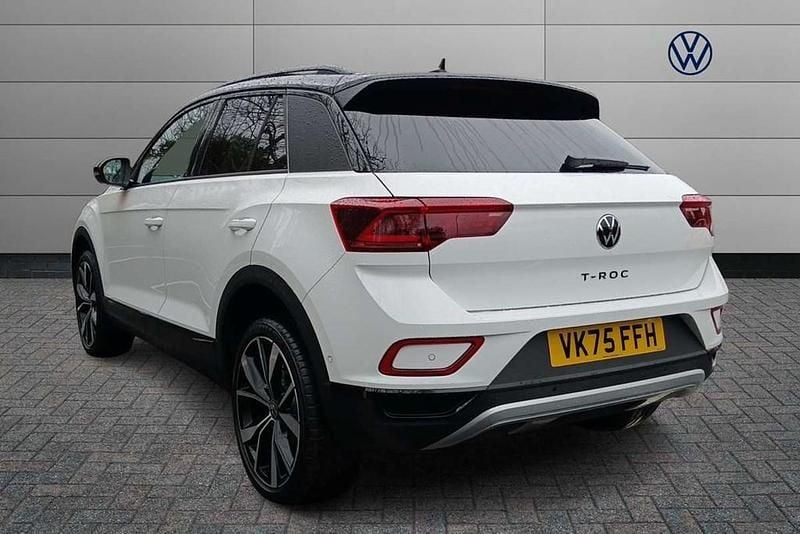 New VW T-Roc Design 150 HP (110 kW) 2025 White SUV