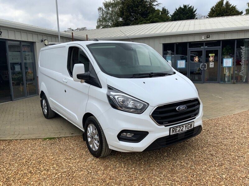 White Used 2022 Ford Transit Custom Van | £14,995 (Super price) - Image 1/4