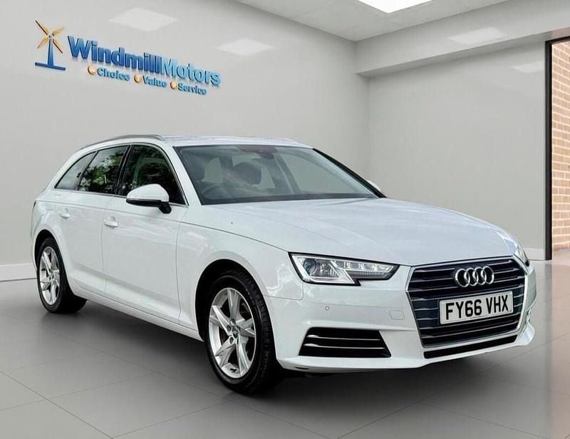 Used Audi A4 Sport 150 HP (110 kW) 2016 White Estate