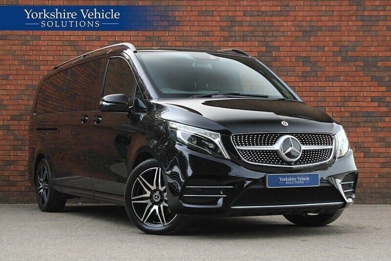 Black Used 2019 Mercedes V300 AMG line MPV | £45,989 (Fair price) - Image 1/4