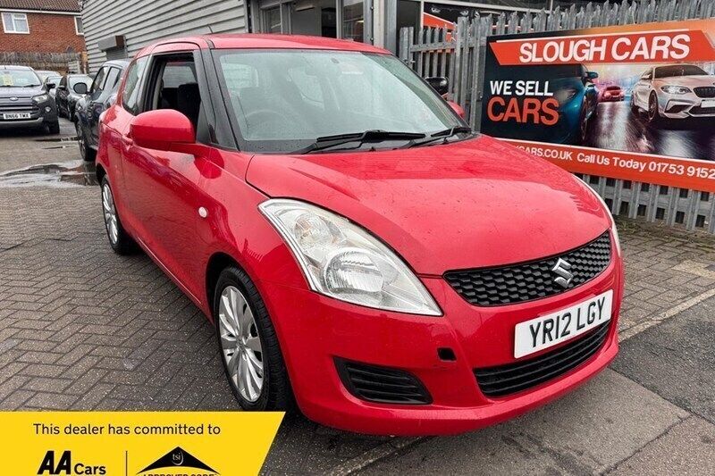 Red Used 2012 Suzuki Swift SZ3 Hatchback | £1,995 (Good price) - Image 1/1