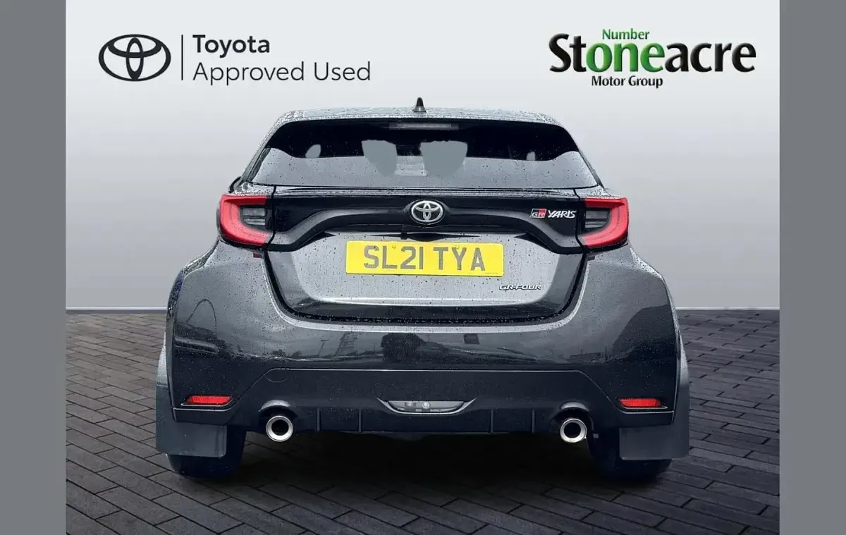 Used Toyota Yaris 272 HP (200 kW) 2021 Black Hatchback