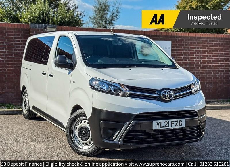 White Used 2021 Toyota Proace Verso City Estate | £21,499 (Good price) - Image 1/4
