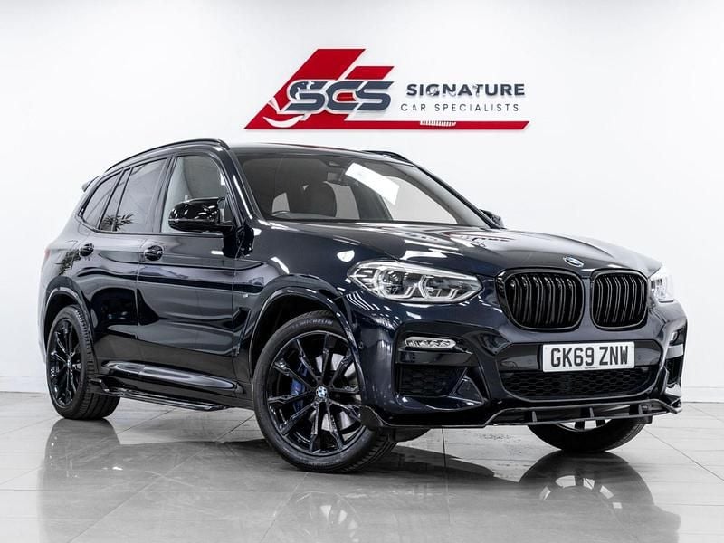 Black Used 2019 BMW X3 M Sport SUV | £30,495 (Fair price) - Image 1/3
