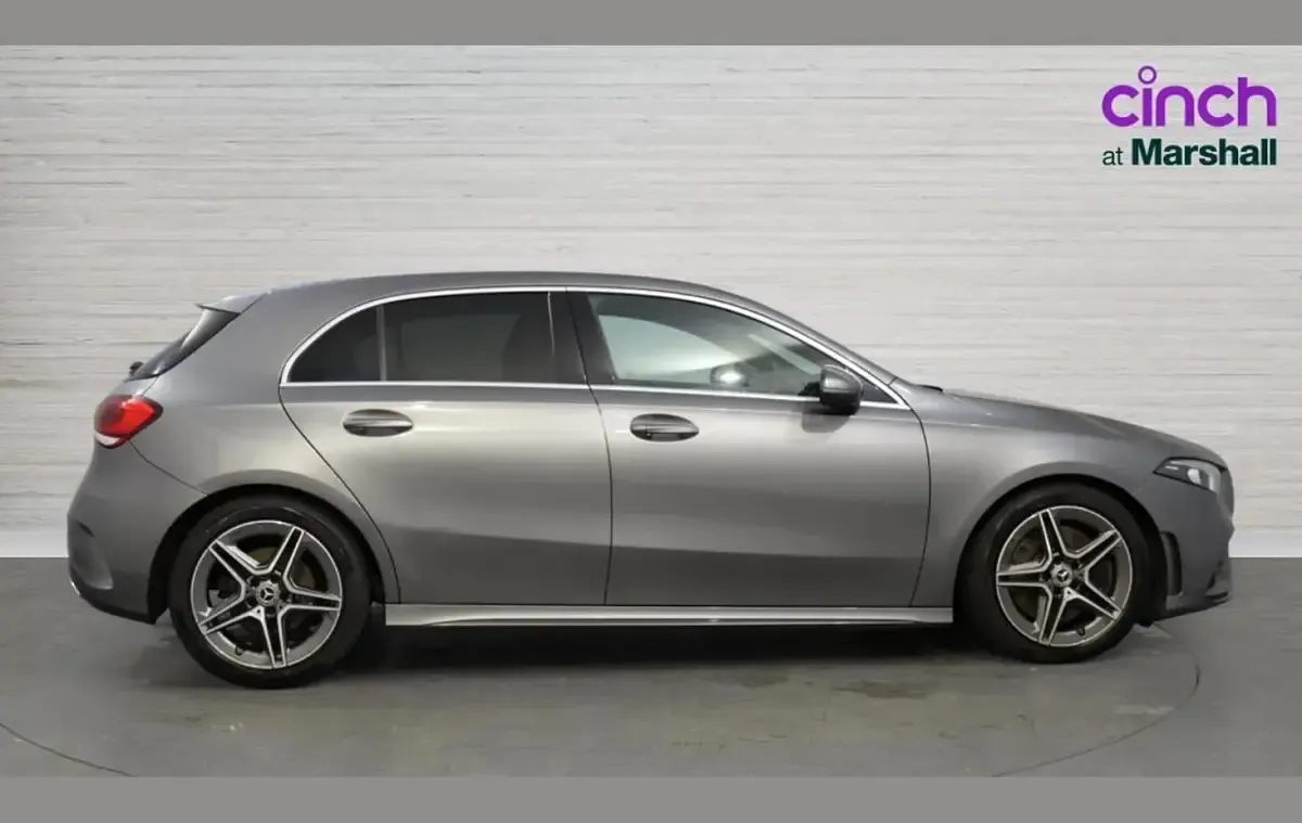 Used Mercedes A250 AMG line 224 HP (164 kW) 2020 Grey Hatchback