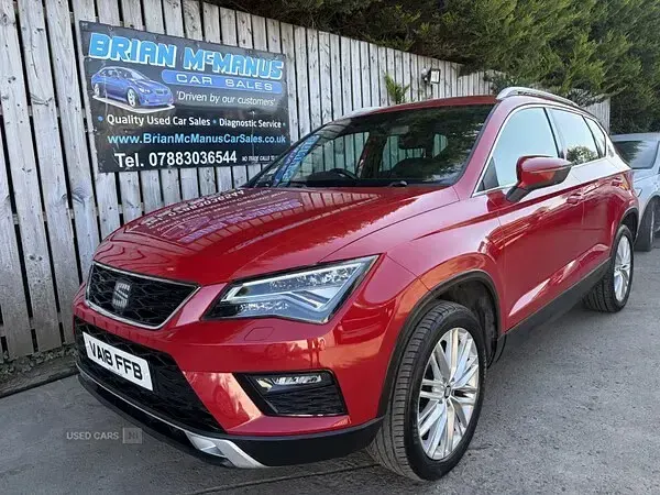 Used Seat Ateca 4Drive 150 HP (110 kW) 2018 Red SUV