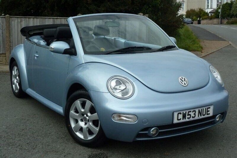 Silver blue Used 2004 VW Beetle Cabriolet | £5,195 - Image 1/1