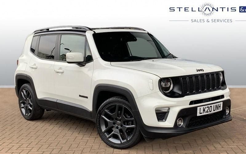 White Used 2020 Jeep Renegade Limited SUV | £13,038 (Fair price) - Image 1/4