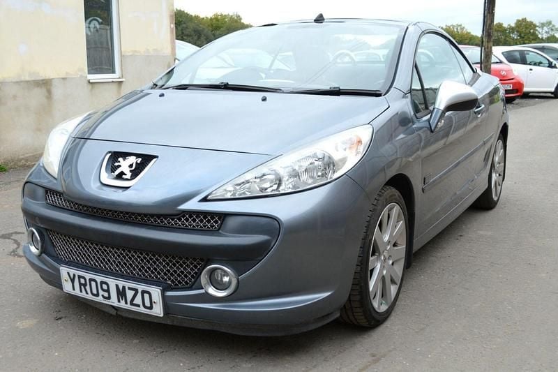 Grey Used 2009 Peugeot 207 CC Cabriolet | £1,091 (Super price) - Image 1/4