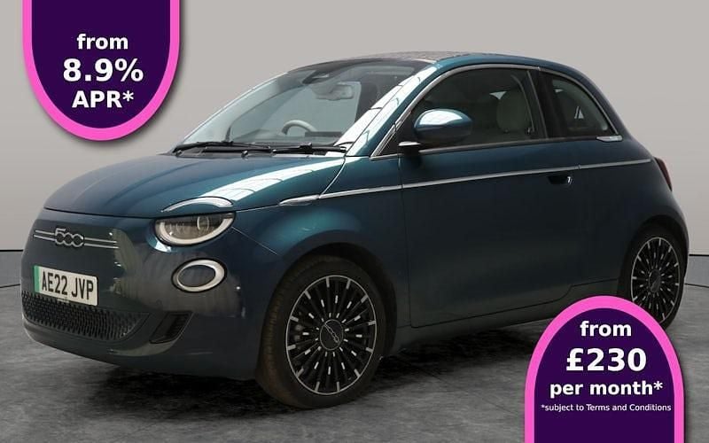 Used 2022 Fiat 500e La Prima Cabriolet | £16,013 (Fair price) - Image 1/3