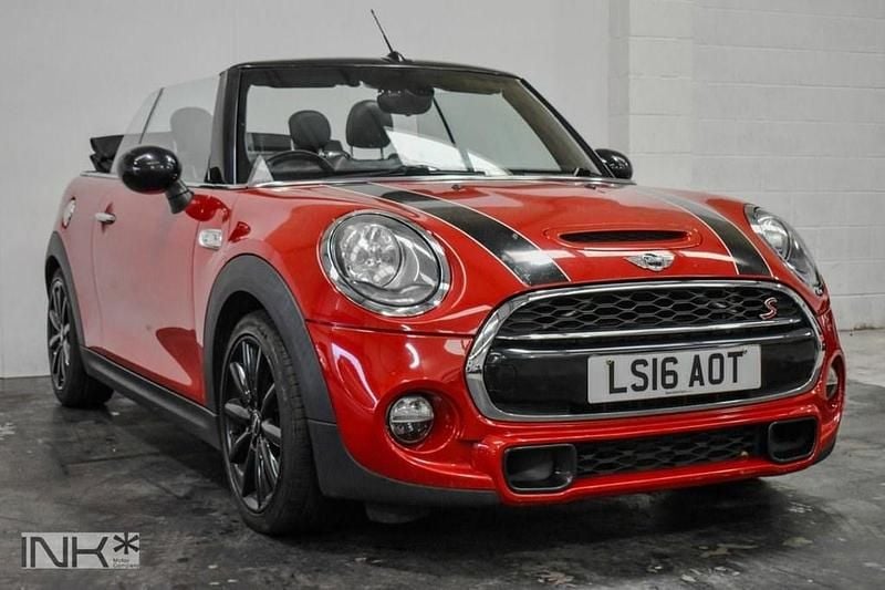 Used Mini Cooper S Cabriolet 2016 Red Cabriolet