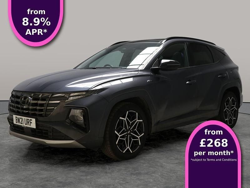 Grey Used 2021 Hyundai Tucson N Line SUV | £18,835 (Expensive) - Image 1/3