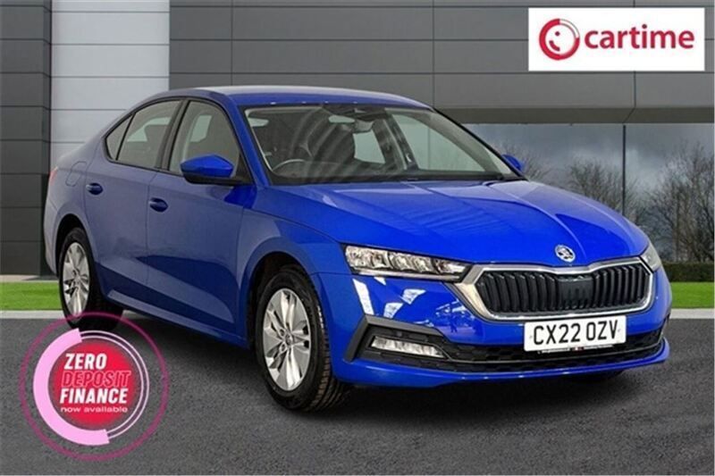 Blue Used 2022 Skoda Octavia SE Technology Hatchback | £15,588 (Expensive) - Image 1/3