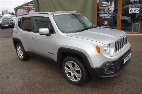 Grey Used 2017 Jeep Renegade Limited SUV | £7,995 (Fair price) - Image 1/1