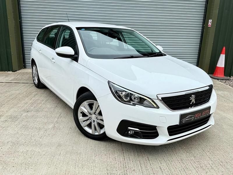 White Used 2020 Peugeot 308 Active Premium Estate | £5,499 (Super price) - Image 1/4