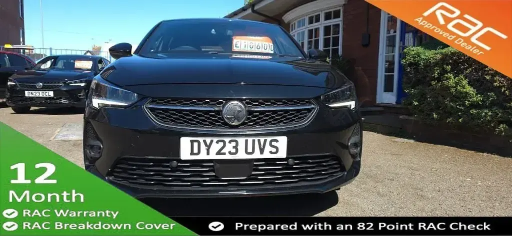 Used Vauxhall Corsa 128 HP (94 kW) 2023 Black Hatchback