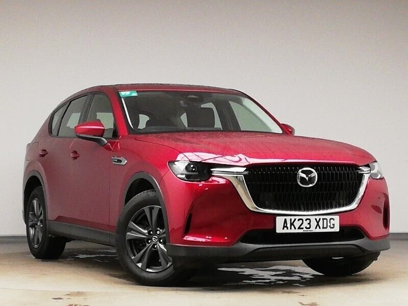 Red Used 2023 Mazda CX-60 Exclusive-Line SUV | £29,498 (Fair price) - Image 1/4